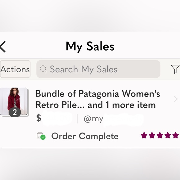 Patagonia Women's Retro Pile Fleece Hoodie Jacket Size M Carmine Red - Picture 6 of 16